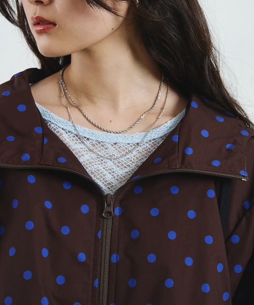 ROSE BUD(ローズバッド)の「POLKA DOT PUFF BLOUSON(ブルゾン・レディース・BROWN/Off White・ONE SIZE)」の22枚目の写真