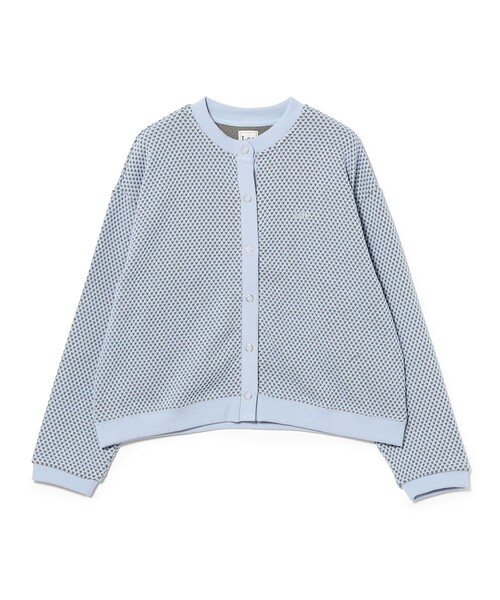 Ray BEAMS（レイビームス）の「【別注】Lee × Ray BEAMS / ニット ジャカード カーディガン（ニット/セーター・レディース・グレー/ホワイト/ピンク・ONE SIZE）」の8枚目の写真