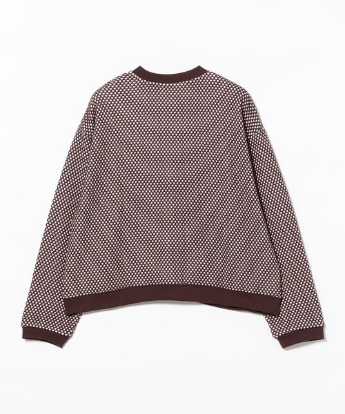 Ray BEAMS（レイビームス）の「【別注】Lee × Ray BEAMS / ニット ジャカード カーディガン（ニット/セーター・レディース・グレー/ホワイト/ピンク・ONE SIZE）」の20枚目の写真