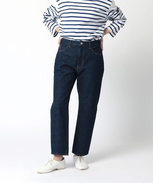 J.B. ATTIRE（ジェイビーアタイア）の「J.B. ATTIRE  CHAMBERY DENIM ONE WASH（デニムパンツ・レディース・Navy・1）」の2枚目の写真