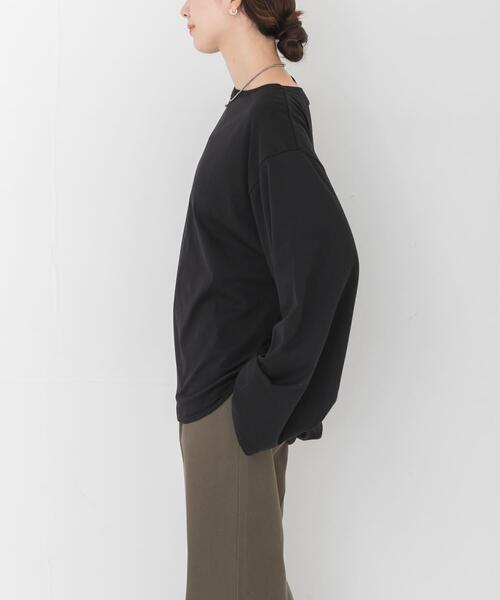 HAKUJI(ハクジ)の「HAKUJI BACK TWIST PULLOVER(Tシャツ/カットソー・レディース・ブラック/イエロー・FREE)」の5枚目の写真