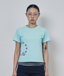 サークルスターロゴ半袖Tシャツミント