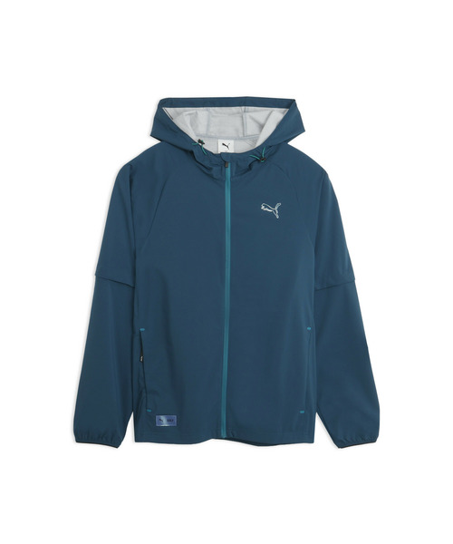 PUMA(プーマ)の「PUMA プーマ メンズ ゴルフCG デタッチャブル ウィンド ジャケット(ブルゾン・メンズ・ライトグレー/ダークブルー・MEDIUM/X-LARGE/LARGE/XX-LARGE/SMALL)」の16枚目の写真