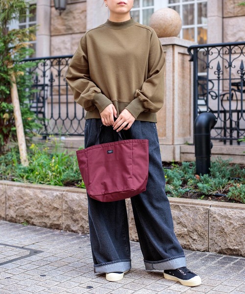 STANDARD SUPPLY（スタンダードサプライ）の「[ STANDARD SUPPLY ] SIMPLICITY B TOTE S / ビートートエス（トートバッグ・レディース・ボルドー・S）」の5枚目の写真