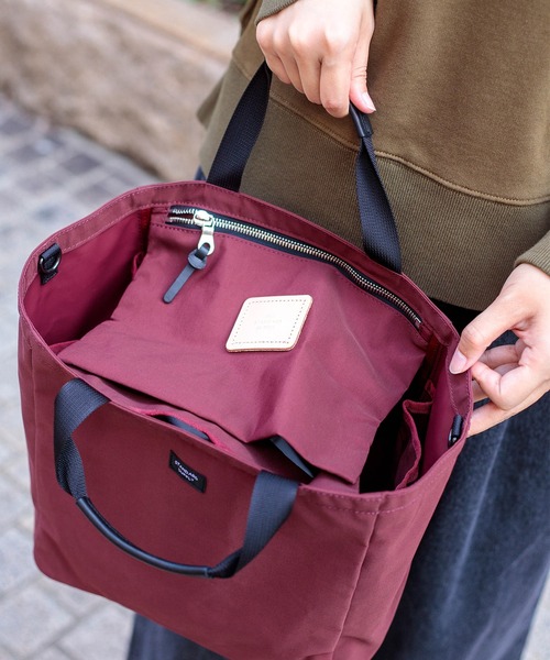 STANDARD SUPPLY（スタンダードサプライ）の「[ STANDARD SUPPLY ] SIMPLICITY B TOTE S / ビートートエス（トートバッグ・レディース・ボルドー・S）」の7枚目の写真