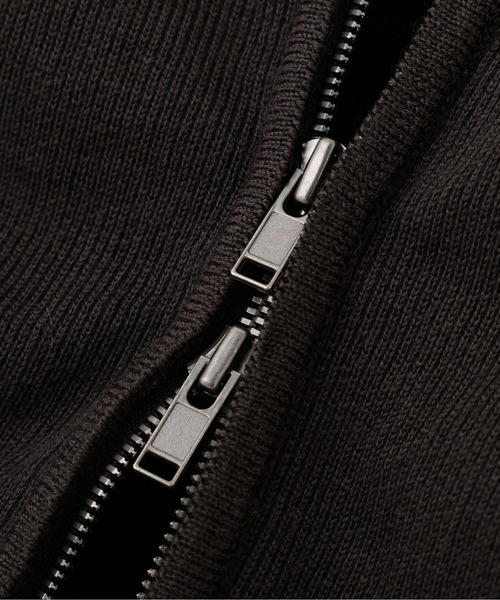 MARGARET HOWELL(マーガレットハウエル)の「MERINO COTTON LOOPBACK(カーディガン/ボレロ・メンズ・カーキ/チャコール・MEDIUM/LARGE)」の9枚目の写真