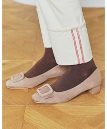 バックル付 3cmパンプス