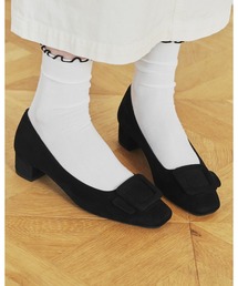 バックル付 3cmパンプス