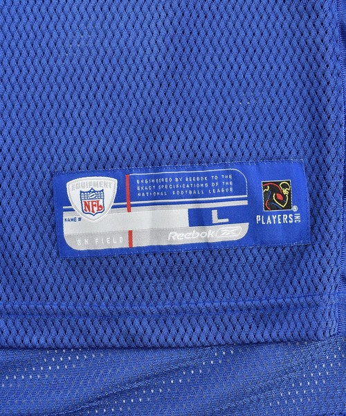 LABORATORY R(ラボラトリーアール)の「【USED】Reebok “NFL Buffalo Bills #21”ゲームシャツ(Tシャツ/カットソー・メンズ・ブルー・LARGE)」の7枚目の写真