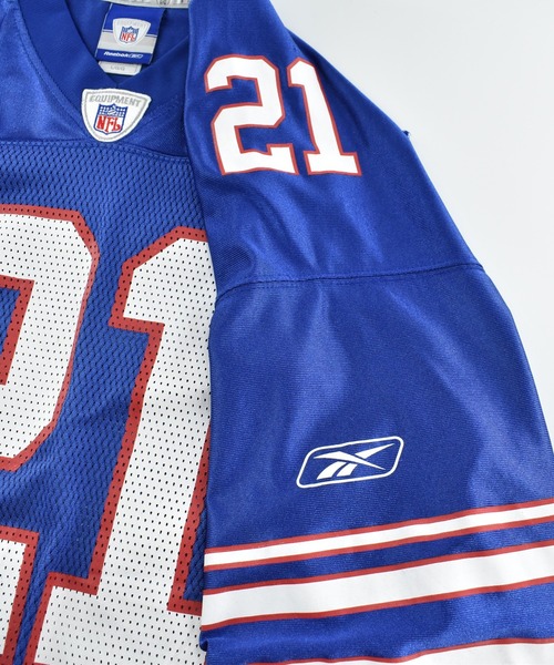 LABORATORY R(ラボラトリーアール)の「【USED】Reebok “NFL Buffalo Bills #21”ゲームシャツ(Tシャツ/カットソー・メンズ・ブルー・LARGE)」の6枚目の写真