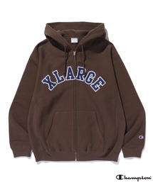 Champion | XLARGE×Champion REVERSE WEAVE ZIP HOODED SWEATSHIRT(パーカー)