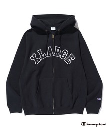 Champion | XLARGE×Champion REVERSE WEAVE ZIP HOODED SWEATSHIRT(パーカー)