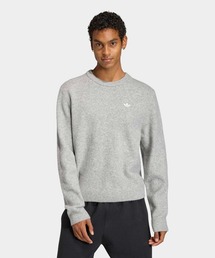 adidas（アディダス）の「トレフォイル エッセンシャルズ フルニット セーター / アディダスオリジナルス adidas Originals（ニット/セーター）」