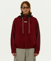 Focus Cotton Sailing Jacket Burgundy