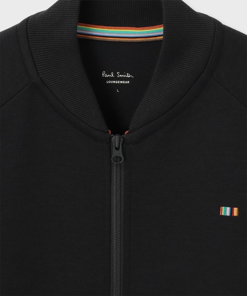 Paul Smith(ポールスミス)の「【ラウンジウェアー】“Cardboard Knit” ジップアップカットソー【853415 7138XL】(カーディガン/ボレロ・メンズ・ベージュ/ブラック/ネイビー・X-LARGE)」の7枚目の写真