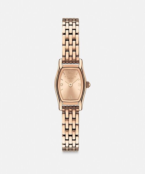 COACH(コーチ)の「グレタ ウォッチ・15.3MM X 25.6MM(アナログ腕時計・レディース・ゴールド系その他・ONE)」の3枚目の写真