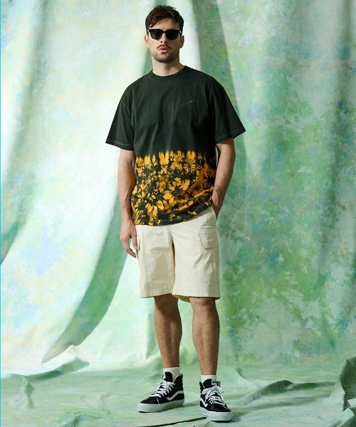 ACANTHUS(アカンサス)の「mt10675- Tie-dye Tee タイダイTシャツ(CT2703)(Tシャツ/カットソー・メンズ・ブラウン/ブルー/ブラック・XL/L/M/S)」の5枚目の写真
