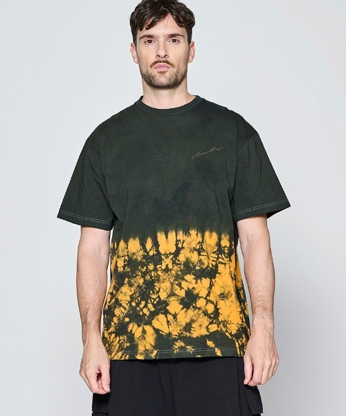 ACANTHUS(アカンサス)の「mt10675- Tie-dye Tee タイダイTシャツ(CT2703)(Tシャツ/カットソー・メンズ・ブラウン/ブルー/ブラック・XL/L/M/S)」の6枚目の写真