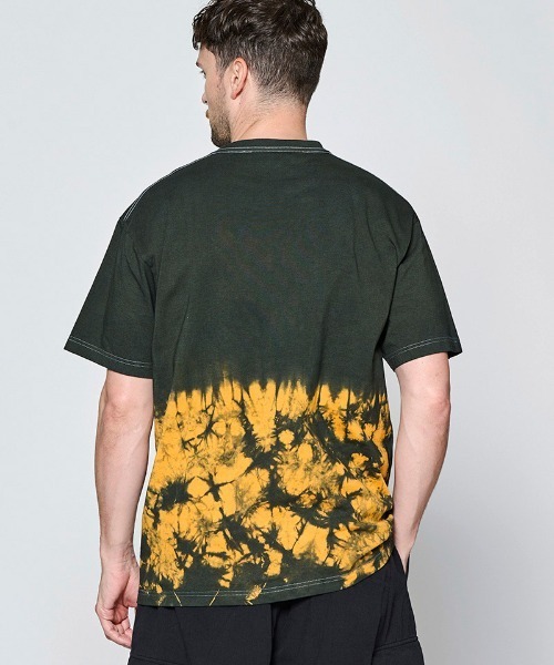 ACANTHUS(アカンサス)の「mt10675- Tie-dye Tee タイダイTシャツ(CT2703)(Tシャツ/カットソー・メンズ・ブラウン/ブルー/ブラック・XL/L/M/S)」の8枚目の写真