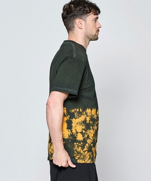 ACANTHUS(アカンサス)の「mt10675- Tie-dye Tee タイダイTシャツ(CT2703)(Tシャツ/カットソー・メンズ・ブラウン/ブルー/ブラック・XL/L/M/S)」の9枚目の写真
