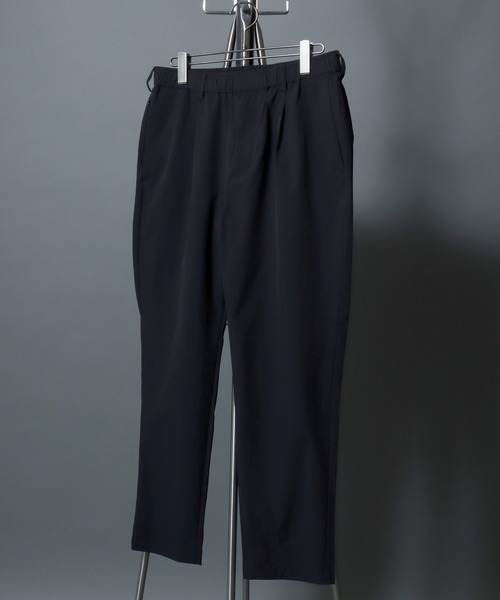 ANPAS(アンパス)の「FLEX360° One-Tuck Tapered Trousers / <セットアップ可>FLEX360° ワンタックテーパード ストレッチトラウザーイージーパンツ スラックス メンズ ボトムス ビジカジ ビジネス スーツ <S~LLサイズ>(スラックス・メンズ・ブラウン/ネイビー/ブラック・LL/L/M)」の17枚目の写真