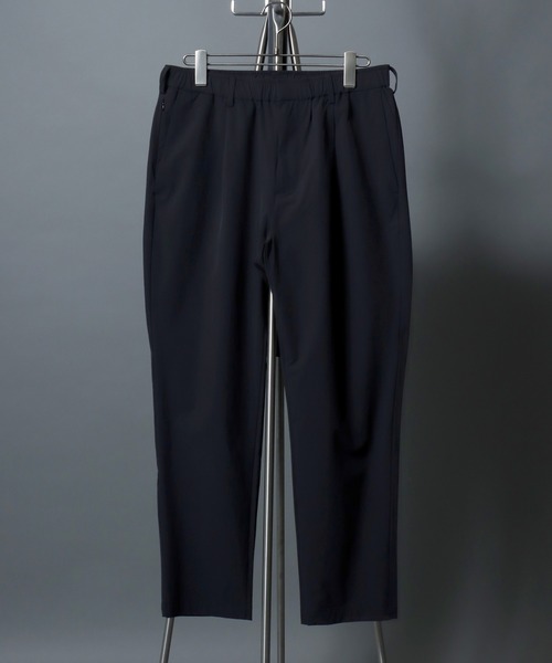 ANPAS(アンパス)の「FLEX360° One-Tuck Tapered Trousers / <セットアップ可>FLEX360° ワンタックテーパード ストレッチトラウザーイージーパンツ スラックス メンズ ボトムス ビジカジ ビジネス スーツ <S~LLサイズ>(スラックス・メンズ・ブラウン/ネイビー/ブラック・LL/L/M)」の18枚目の写真