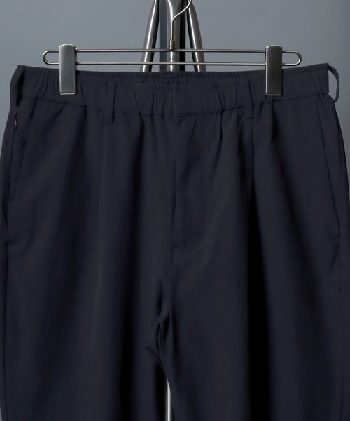 ANPAS(アンパス)の「FLEX360° One-Tuck Tapered Trousers / <セットアップ可>FLEX360° ワンタックテーパード ストレッチトラウザーイージーパンツ スラックス メンズ ボトムス ビジカジ ビジネス スーツ <S~LLサイズ>(スラックス・メンズ・ブラウン/ネイビー/ブラック・LL/L/M)」の6枚目の写真