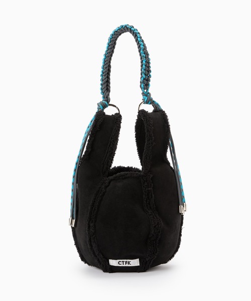 CONTROL FREAK / CTFK(コントロールフリーク)の「CONTROL FREAK / CTFK(コントロールフリーク)ムートンボールバッグ(ショルダーバッグ・レディース・ブラック/アイボリー/オレンジ/サックスブルー・FREE)」の18枚目の写真