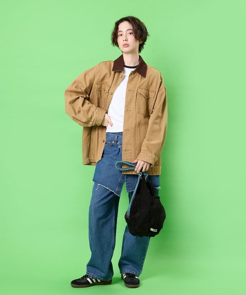 CONTROL FREAK / CTFK(コントロールフリーク)の「CONTROL FREAK / CTFK(コントロールフリーク)ムートンボールバッグ(ショルダーバッグ・レディース・ブラック/アイボリー/オレンジ/サックスブルー・FREE)」の16枚目の写真