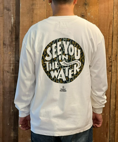 MAGIC NUMBER(マジック ナンバー)の「【MAGIC NUMBER】LEOPARD XV US COTTON L/S T-SHIRT(Tシャツ/カットソー・メンズ・ホワイト/セージグリーン/ブラック・LARGE/X-LARGE/MEDIUM)」の6枚目の写真