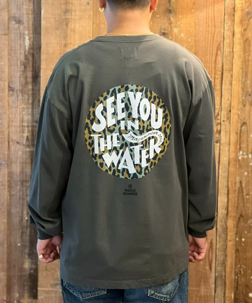 MAGIC NUMBER(マジック ナンバー)の「【MAGIC NUMBER】LEOPARD XV US COTTON L/S T-SHIRT(Tシャツ/カットソー・メンズ・ホワイト/セージグリーン/ブラック・LARGE/X-LARGE/MEDIUM)」の8枚目の写真