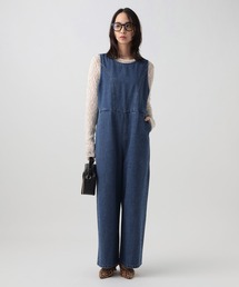 [WEB限定]バックリボンサロペット