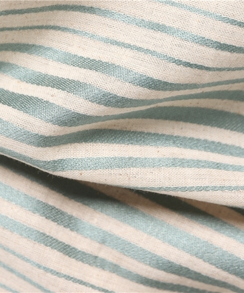 LBC(エルビーシー)の「リネンコットン変形ボーダーワンピース (ワンピース・レディース・ネイビー/オフホワイト/ダークブルー・LARGE/MEDIUM)」の9枚目の写真