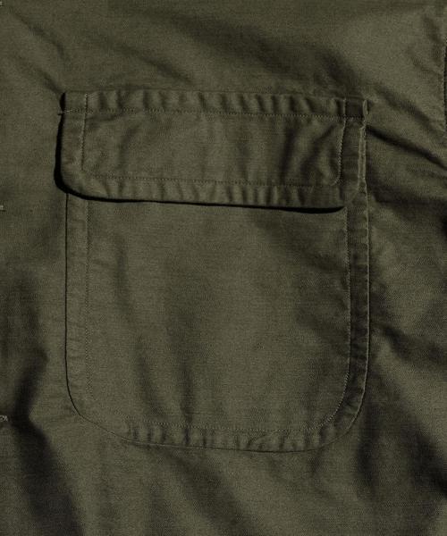 JIEDA(ジエダ)の「<JieDa> WIDE SHIRTS/シャツ◆(シャツ/ブラウス・メンズ・オリーブ/ネイビー・1/2)」の8枚目の写真