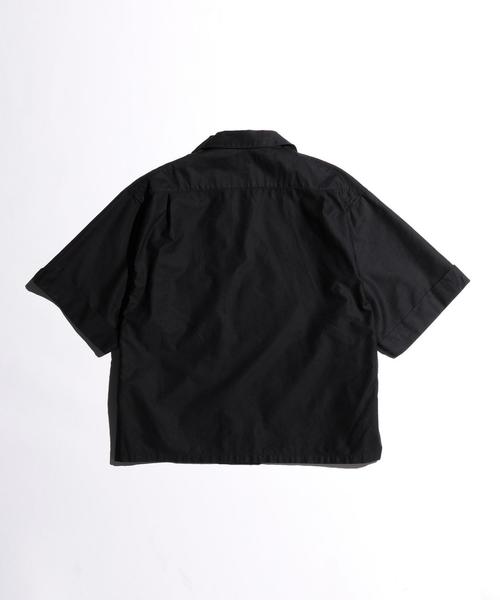 JIEDA(ジエダ)の「<JieDa> WIDE SHIRTS/シャツ◆(シャツ/ブラウス・メンズ・オリーブ/ネイビー・1/2)」の9枚目の写真