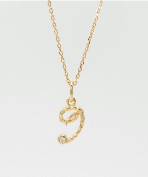 【セール】SAINTS/イニシャルネックレス（ゴールド）（ネックレス）｜INNOCENT（イノセント）