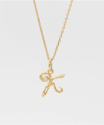 SAINTS（セインツ）の「SAINTS/イニシャルネックレス（ゴールド）（ネックレス）」