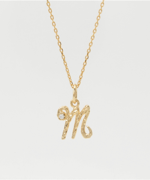 INNOCENT（イノセント）の「SAINTS/イニシャルネックレス（ゴールド）（ネックレス・メンズ・E/S/T/I/R/Y/A/H/C/K/M/N・FREE）」の7枚目の写真