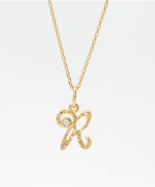 INNOCENT（イノセント）の「SAINTS/イニシャルネックレス（ゴールド）（ネックレス・メンズ・E/S/T/I/R/Y/A/H/C/K/M/N・FREE）」の9枚目の写真