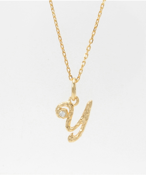 INNOCENT（イノセント）の「SAINTS/イニシャルネックレス（ゴールド）（ネックレス・メンズ・E/S/T/I/R/Y/A/H/C/K/M/N・FREE）」の12枚目の写真