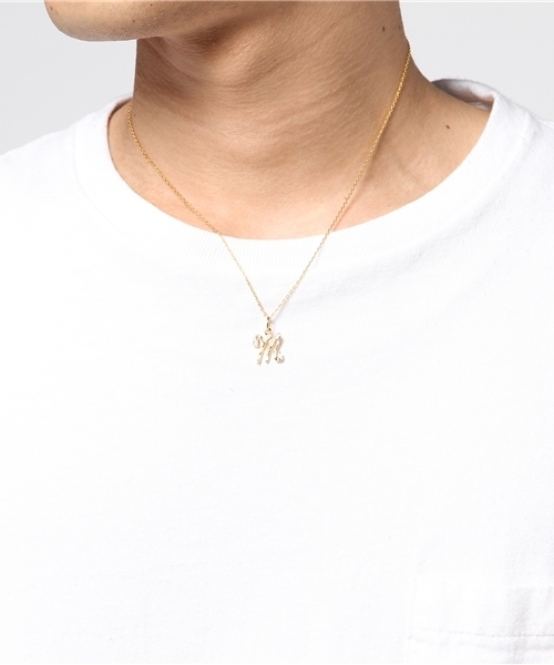 INNOCENT（イノセント）の「SAINTS/イニシャルネックレス（ゴールド）（ネックレス・メンズ・E/S/T/I/R/Y/A/H/C/K/M/N・FREE）」の15枚目の写真