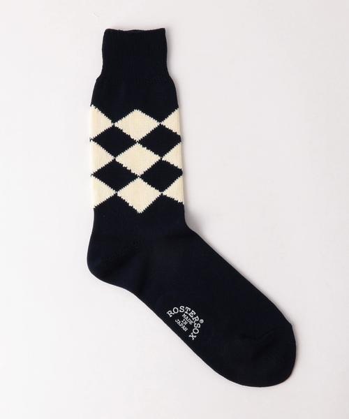 BEAUTY&YOUTH UNITED ARROWS(ビューティーアンドユースユナイテッドアローズ)の「【別注】<ROSTER SOX> G-1 SOCKS/ソックス◆(ソックス/靴下・メンズ・ホワイト/ブラック/レッド/ネイビー・FREE)」の4枚目の写真