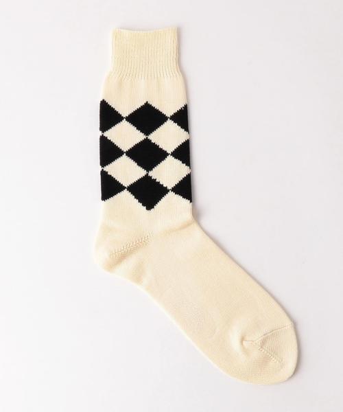 BEAUTY&YOUTH UNITED ARROWS(ビューティーアンドユースユナイテッドアローズ)の「【別注】<ROSTER SOX> G-1 SOCKS/ソックス◆(ソックス/靴下・メンズ・ホワイト/ブラック/レッド/ネイビー・FREE)」の2枚目の写真