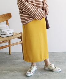 パンツ派にオススメしたい!楽ちん、ウエストゴムリブタイトスカート