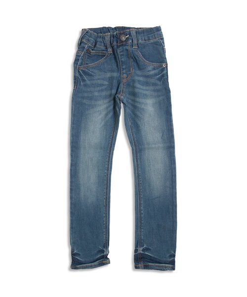 F.O.KIDS（エフオーキッズ）の「シワ加工デニムパンツ（デニムパンツ・キッズ・ネイビー/ブルー/ストライプ・120/130/140/100/110/80/90/95）」の3枚目の写真