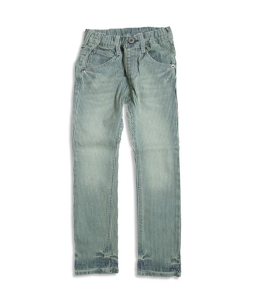 F.O.KIDS（エフオーキッズ）の「シワ加工デニムパンツ（デニムパンツ・キッズ・ネイビー/ブルー/ストライプ・120/130/140/100/110/80/90/95）」の5枚目の写真