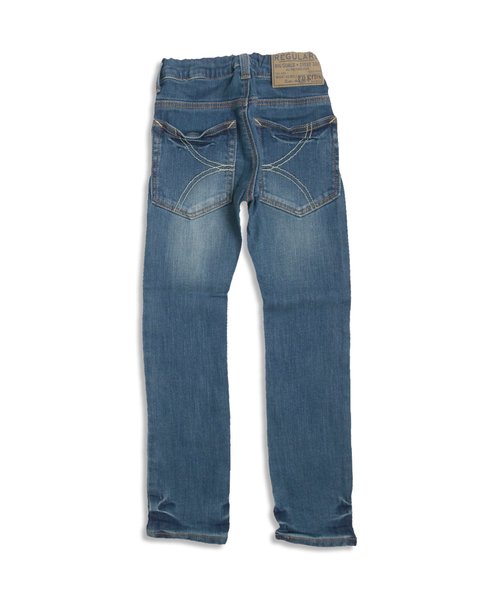 F.O.KIDS（エフオーキッズ）の「シワ加工デニムパンツ（デニムパンツ・キッズ・ネイビー/ブルー/ストライプ・120/130/140/100/110/80/90/95）」の12枚目の写真