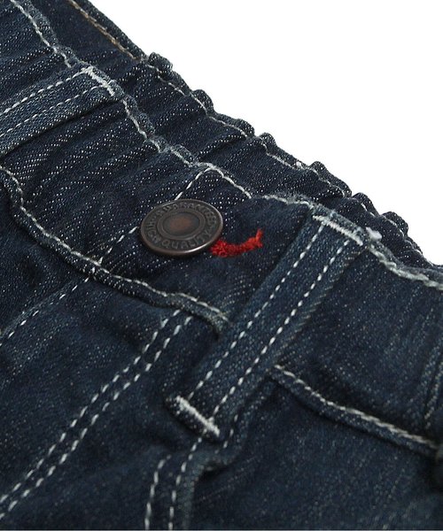 F.O.KIDS（エフオーキッズ）の「シワ加工デニムパンツ（デニムパンツ・キッズ・ネイビー/ブルー/ストライプ・120/130/140/100/110/80/90/95）」の15枚目の写真