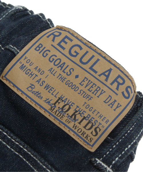 F.O.KIDS（エフオーキッズ）の「シワ加工デニムパンツ（デニムパンツ・キッズ・ネイビー/ブルー/ストライプ・120/130/140/100/110/80/90/95）」の8枚目の写真