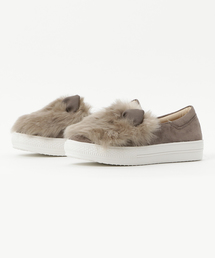 Noubel Voug Relax | Noubel Voug Relax（ヌーベルヴォーグリラックス）/ねこ耳ファーデザインシューズ(スニーカー)